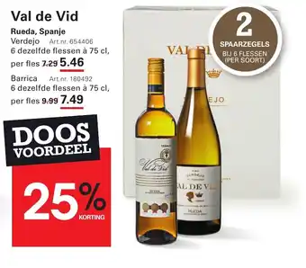 Sligro Val de Vid aanbieding