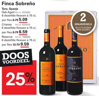 Sligro Finca Sobreño aanbieding