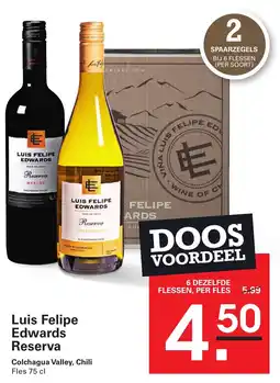 Sligro Luis Felipe Edwards Reserva aanbieding
