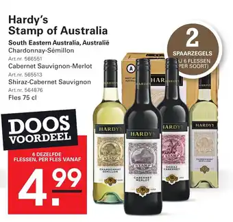 Sligro Hardy's Stamp of Australia aanbieding