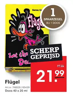 Sligro Flügel aanbieding