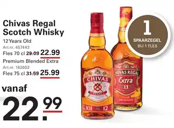 Sligro Chivas regal scotch whisky aanbieding