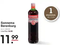Sligro Sonnema Berenburg aanbieding