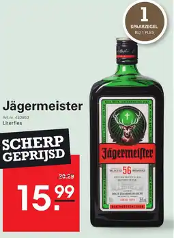 Sligro Jägermeister aanbieding