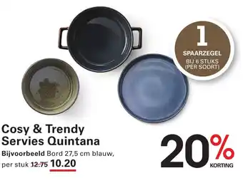 Sligro Cosy & Trendy Servies Quintana aanbieding