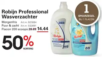 Sligro Robijn Professional Wasverzachter aanbieding