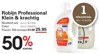 Sligro Robijn Professional Klein & krachtig aanbieding
