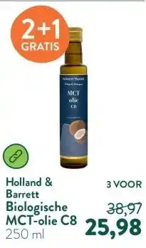 Holland & Barrett Biologische MCT-olie C8 aanbieding