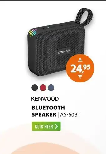 Expert Kenwood AS-60BT Zwart aanbieding