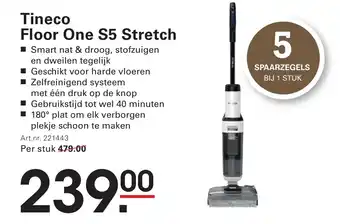 Sligro Tineco Floor One S5 Stretch aanbieding