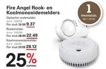 Sligro Fire Angel Rook en Koolmonoxidemelders aanbieding