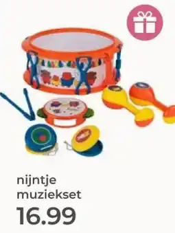 Prenatal nijntje muziekset aanbieding