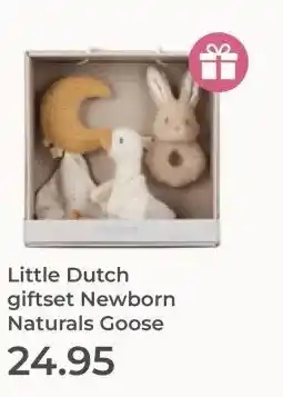 Prenatal Little Dutch giftset Newborn Naturals Goose aanbieding