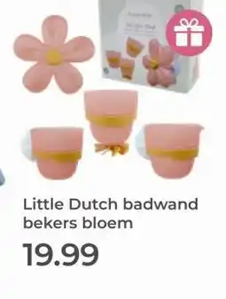 Prenatal Little Dutch badwand bekers bloem aanbieding