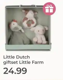 Prenatal Little Dutch giftset Little Farm aanbieding