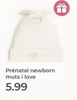 Prenatal Prénatal newborn muts i love aanbieding