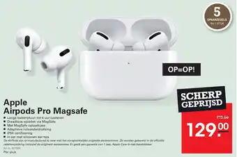 Sligro Apple Airpods Pro Magsafe aanbieding