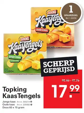 Sligro Topking KaasTengels aanbieding