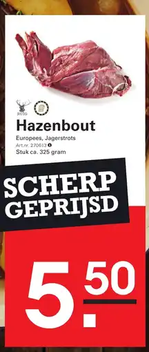 Sligro Hazenbout aanbieding