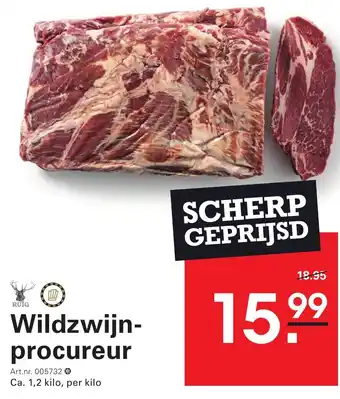 Sligro Wildzwijn procureur aanbieding