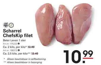 Sligro Scharrel Chefskip filet aanbieding