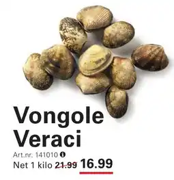 Sligro Vongole Veraci aanbieding