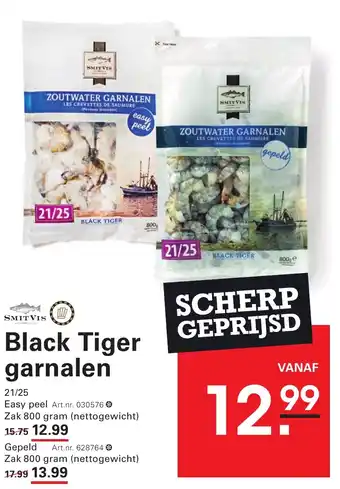 Sligro Black Tiger garnalen aanbieding