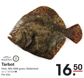 Sligro Tarbot aanbieding