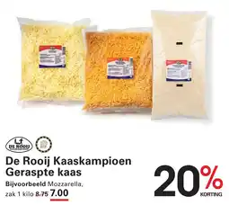 Sligro De Rooij Kaaskampioen Geraspte kaas aanbieding