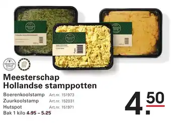 Sligro Meesterschap Hollandse stamppotten aanbieding