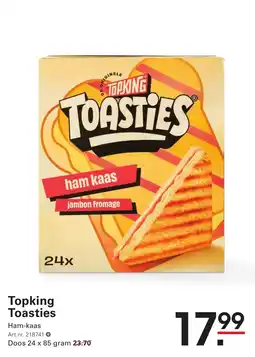Sligro Topking Toasties aanbieding