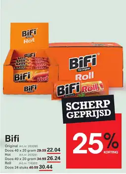 Sligro BiFi aanbieding