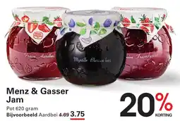Sligro Menz & Gasser Jam aanbieding