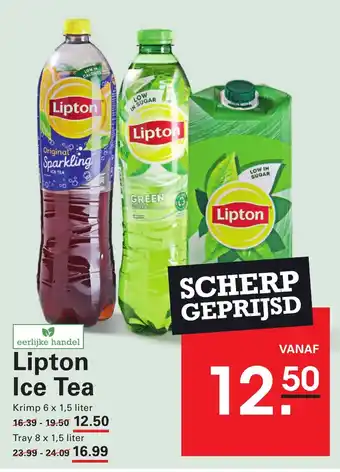 Sligro Lipton Ice Tea aanbieding