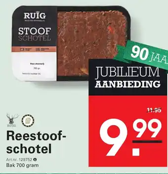 Sligro Reestoof schotel aanbieding