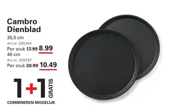 Sligro Cambro Dienblad aanbieding