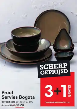 Sligro Proof Servies Bogota aanbieding
