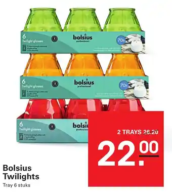 Sligro Bolsius Twilights aanbieding