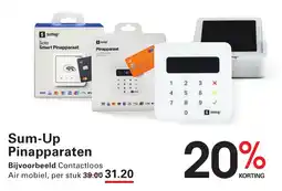Sligro Sum-Up Pinapparaten aanbieding