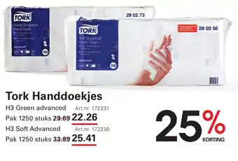 Sligro Tork Handdoekjes aanbieding