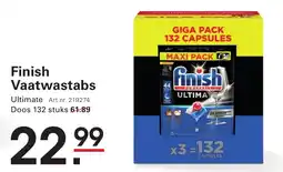 Sligro Finish Vaatwastabs aanbieding