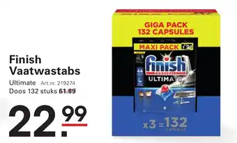 Sligro Finish Vaatwastabs aanbieding