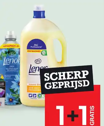 Sligro Lenor Wasverzachters aanbieding