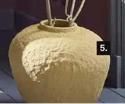 Karwei Theo Bert Pot vaas donkergeel aanbieding