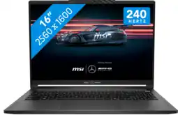 Coolblue MSI Stealth A16 MercedesAMG AI+ A3XWGG-043NL aanbieding