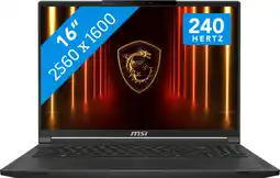 Coolblue MSI Stealth 16 AI A2HWFG-023NL aanbieding