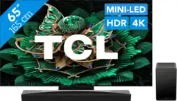 Coolblue TCL 65 QD Mini-led C71K 4K (2025) + TCL Q75H aanbieding