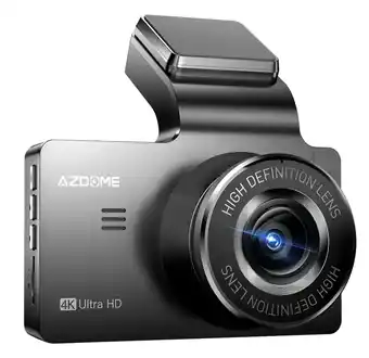 ANWB Azdome M63 Pro True 4K 64gb Wifi GPS dashcam Zwart aanbieding