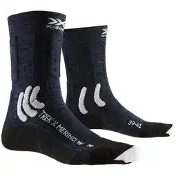 ANWB X-socks Trek Merino Crew wandelsokken Dames Marineblauw aanbieding