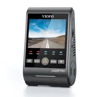 ANWB Viofo A229 Pro 1CH 4K Wifi GPS dashcam Zwart aanbieding